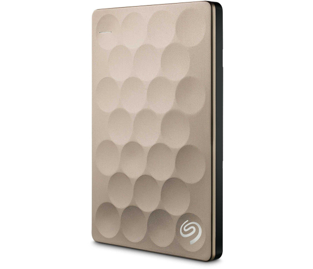 SEAGATE BACKUP PLUS Ultra Slim STEH2000201 2TB USB3.0 Gold - 295824 - zdjęcie 3